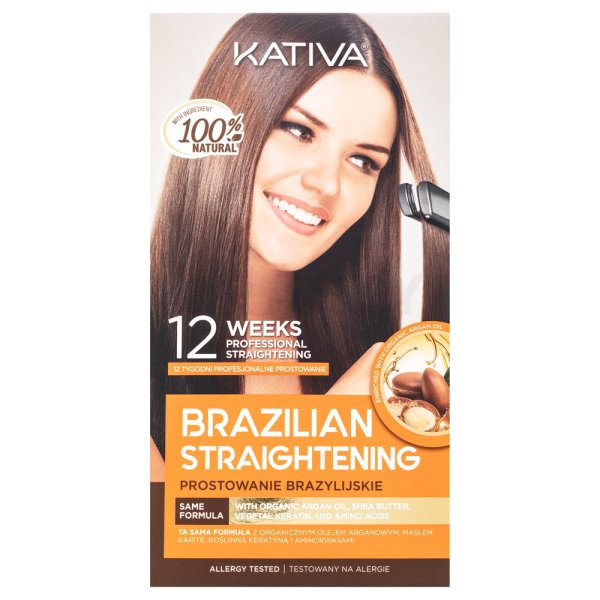 Kativa Brazilian Straightening Kit 225ml