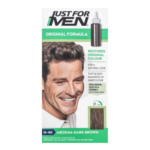 Shampoo-in Haircolour H40 Medium Dark Brown