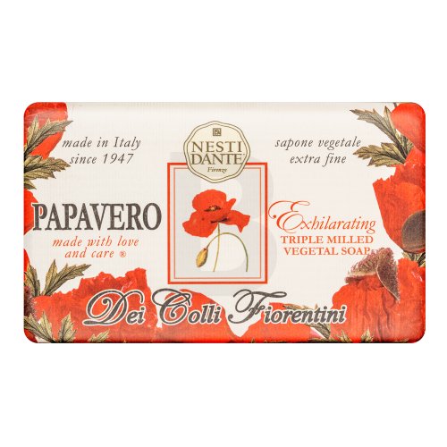 Dei Colli Fiorentina Triple Milled Vegetal Soap Papavero